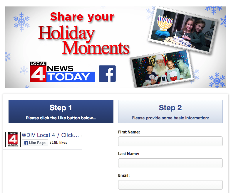 Ask your users to share great memories and any photos that accompany it!